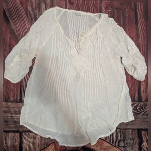 Tasha Polizzi Peasant Blouse
